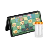 Большая магнитная шахматная доска 23x12 см + встроенная память, канистра