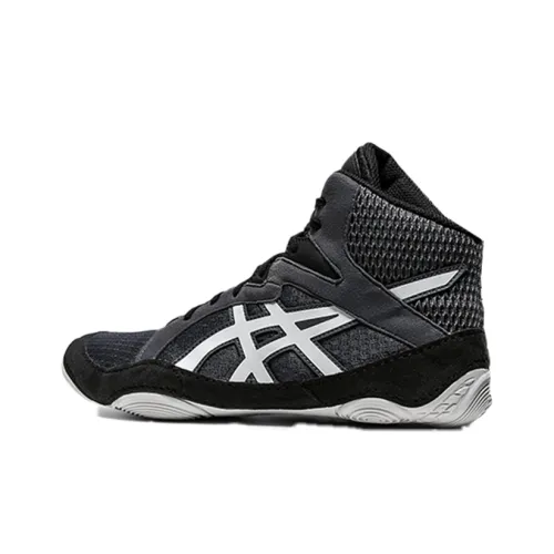 Asics Snapdown 3 High Топ Беговые кроссовки Мужской Черный белый 2E Ширина