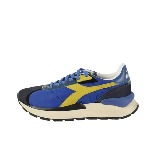 Diadora Heritage Беговые кроссовки Низкие Синий Белый Черный Мужской