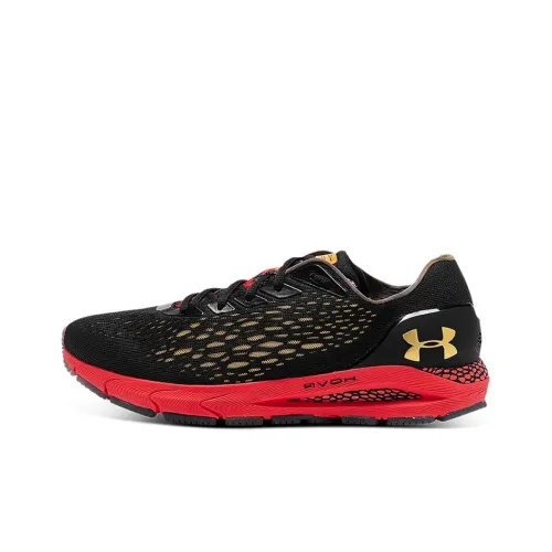 Under Armour SONIC 3 Low Беговые кроссовки Унисекс Черные Красные