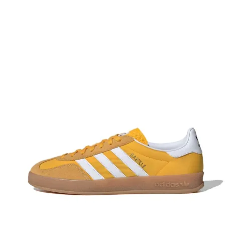 Adidas Originals Gazelle Скейтборд Кроссовки Низкие Желтые Унисекс