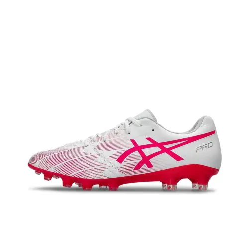 Asics DS LIGHT X FLY Pro 2 AG Искусственная трава Амортизация Износостойкие Футбольные бутсы Мужские Розово-белые