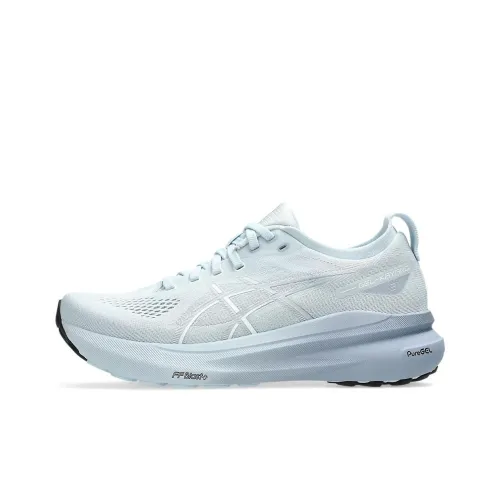 Asics Gel Kayano 31 Low Top Марафон Длинный Бег Обувь Женская Светло-Синяя Серый