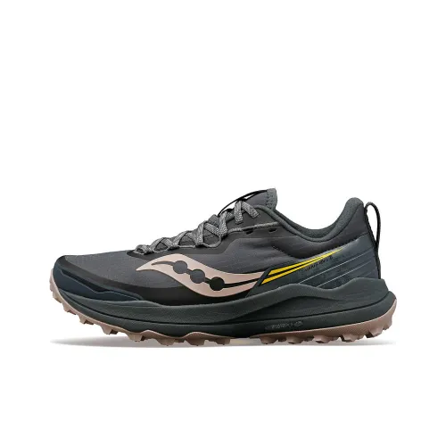 Saucony Xodus Ultra 2 Slip-Resistant Low-Top Беговые кроссовки Женские Черные