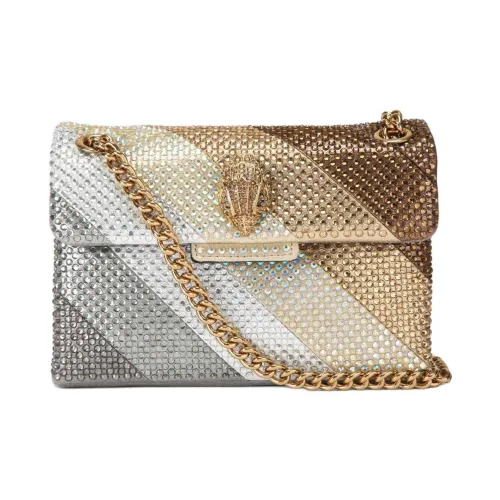 Kurt Geiger London Сатин Нить Портативная Сумка через плечо Сумка на плечо Мини Женский Коричневый и Многоцветный