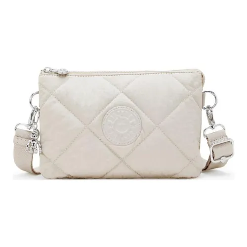 Kipling Полиамид Сумка через плечо Женская Бежевая