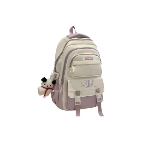 JIEXINI Нейлон Рюкзак Стандартный Женский Черный Красный Фиолетовый Кофейный Синий