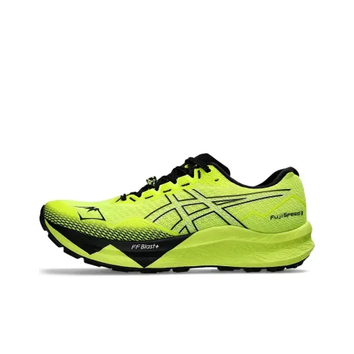 Asics Fujispeed Беговые кроссовки Низкий топ Безопасность Желтый/черный Мужской
