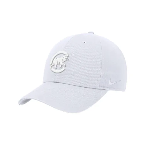 Nike Хлопковые кепки унисекс белые