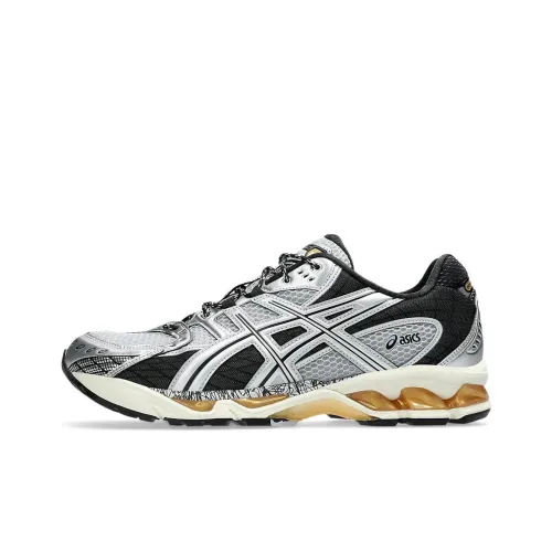 Asics Gel Nimbus 10,1 Беговые кроссовки Низкий топ Серебристый Черный Коричневый Унисекс