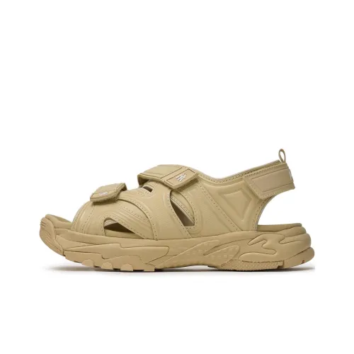 Mlb Base Logo Sandal Chunky Mask Пляжные сандалии Унисекс Желтый