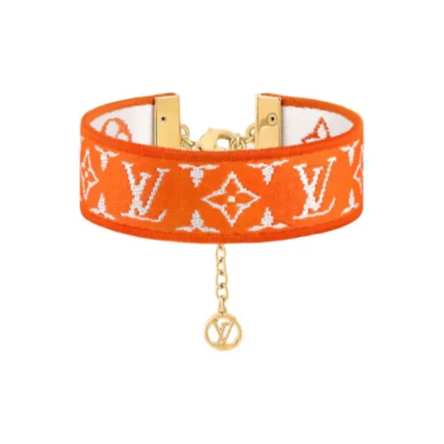 LOUIS VUITTON Холст Браслеты Унисекс Оранжевый