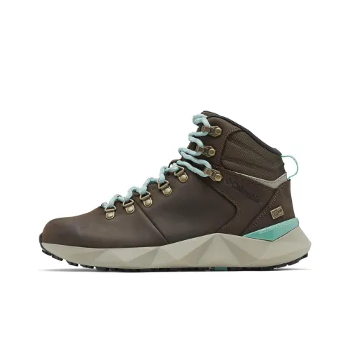 Columbia совместный бренд Facet Sierra OUTDRY противоскользящая водонепроницаемая высокая альпинистская обувь для женщин коричневый