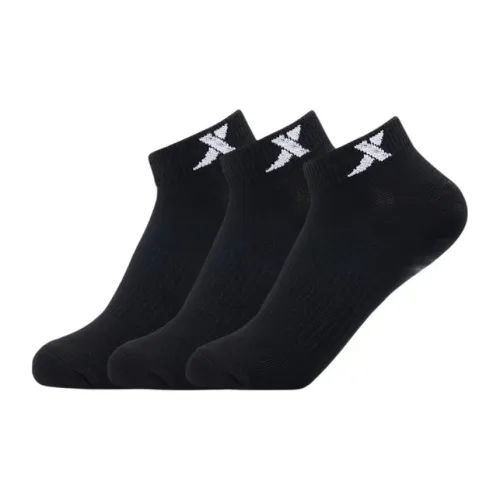 XTEP 3 Pack Мужские Черные Носки