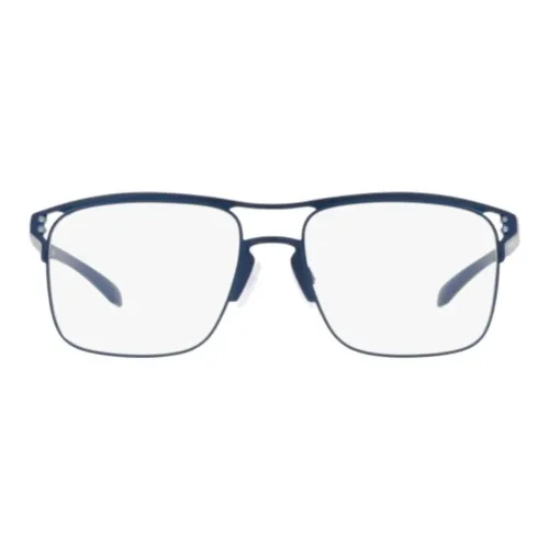 Oakley Титановый сплав Aviator Оправа для очков Мужской Синий