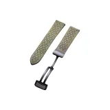 Crazy Лошадь Военный зеленый [Двусторонний Натуральная кожа, Перфорированный Дышащий]