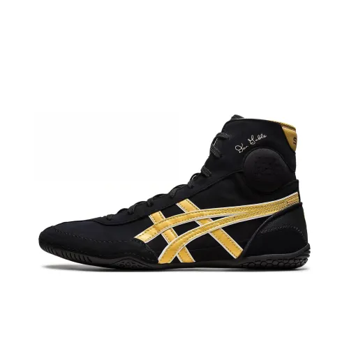 Asics Dan Gable Evo 3 Тренировочные кроссовки High Top Черный Золото Унисекс