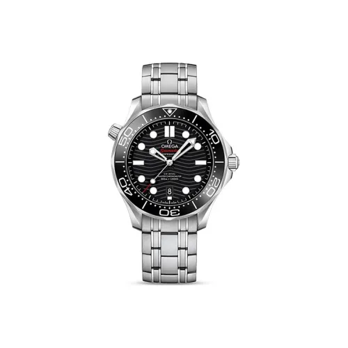 OMEGA Автоматический Механический Часы для Плавания Seahorse Series 300m 42 мм Черные