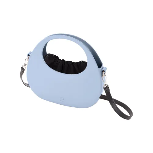 O Bag Thermoplastic Compound Портативная Сумка через плечо Сумка на плечо Женская Небесно-голубая