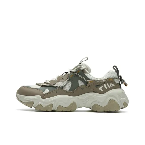 FILA FLUID 5 Low Топ Повседневная обувь Мужская Белый Серый