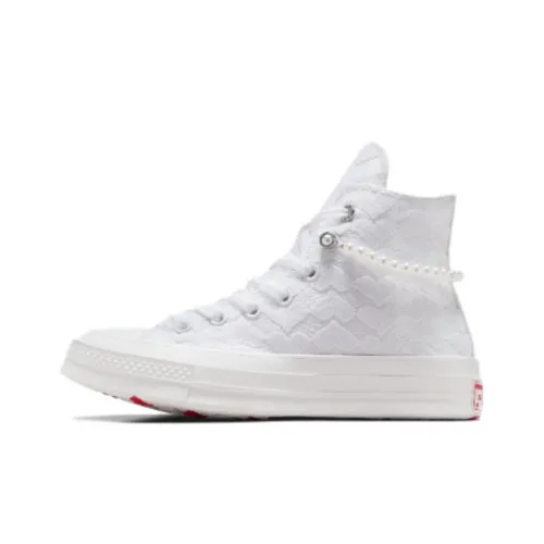 Converse Chuck 70 Скейтборд Кроссовки Высокие Белые Женские
