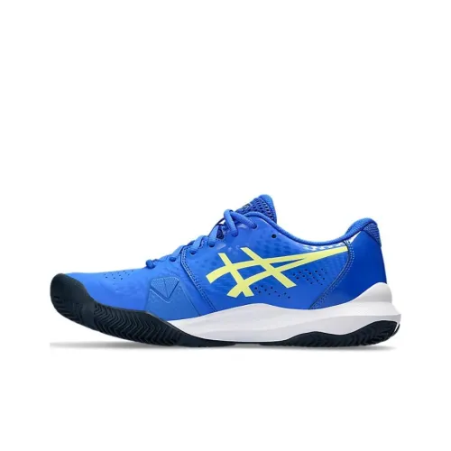Asics Challenger 14 Gel Support Низкий Топ Теннисные Кроссовки Мужские Синий Желтый