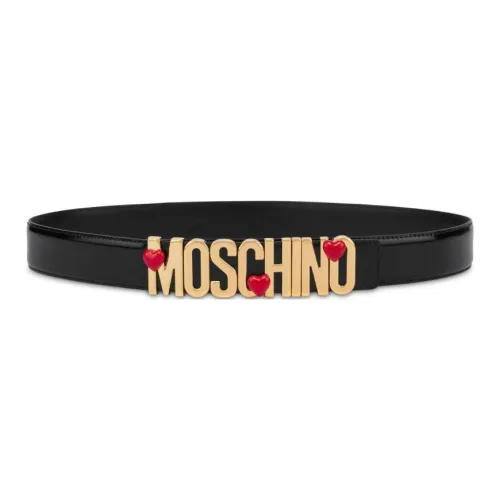 MOSCHINO Кожаные ремни для женщин