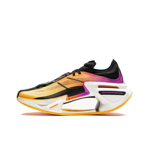 Подкладка Shadow 3,0 Амортизация Устойчивость к истиранию Дышащий Отскок Низкий Топ Спринт Беговые кроссовки Унисекс Оранжевый Черный