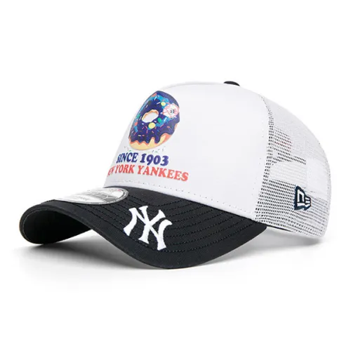 New Era Полиэстер Хлопок Кепки Унисекс Черный