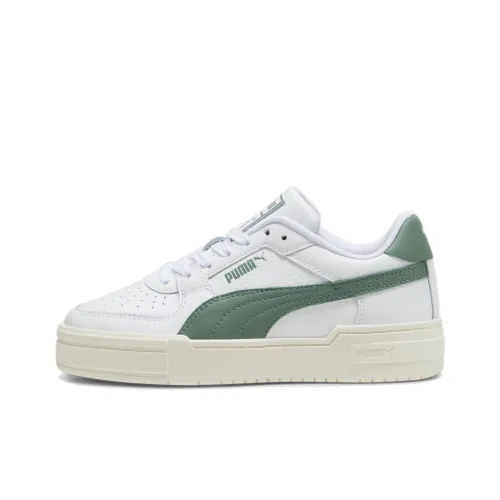 PUMA Ca Pro Low Топ Скейтборд Кроссовки Унисекс Белый Зеленый