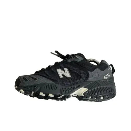 New Balance NB 475 Low Топ Повседневная обувь Унисекс Черный Серый