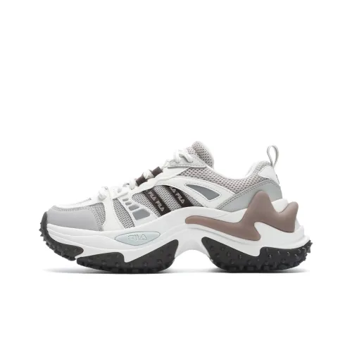 FILA SOFIA 3 Устойчивая к истиранию Низкая Отскок Повседневная обувь Женская Серый Белый