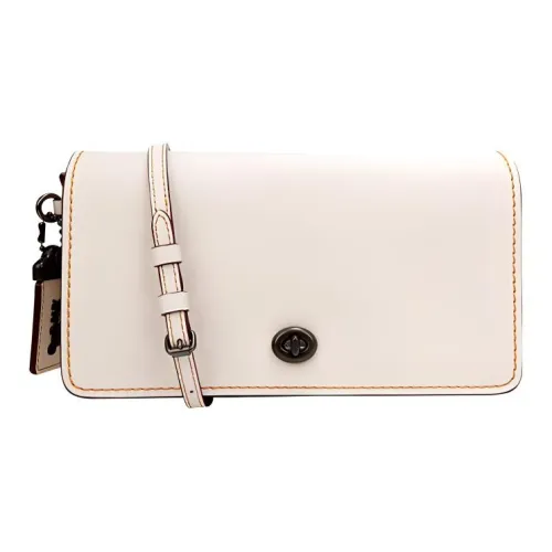 COACH Dinky Кожа Сумка через плечо Сумка на плечо Женская Розовая