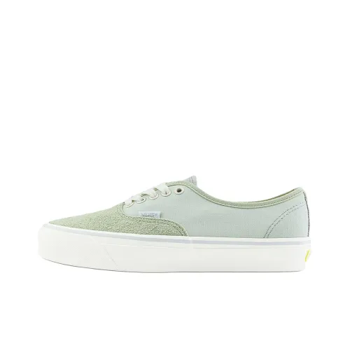 VANS Authentic Reissue 44 Устойчивый к истиранию Дышащие Низкие Кроссовки для скейтбординга Унисекс Зеленый Белый