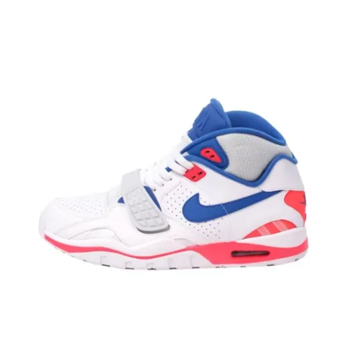 Nike Air Trainer SC Устойчивые к истиранию высокие кроссовки для тренировок Мужские Белые Синие Розовые