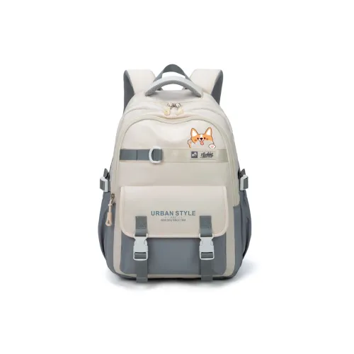 BOBDOG Нейлон Рюкзак Большой Детский Серый Бежевый Бежевый Красный Черный Бежевый Зеленый Светлый Кофейный