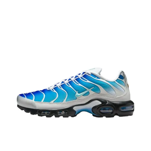 One Блок Пуховые куртки x Nike Air Max Plus Low Топ Повседневная обувь Мужской Синий