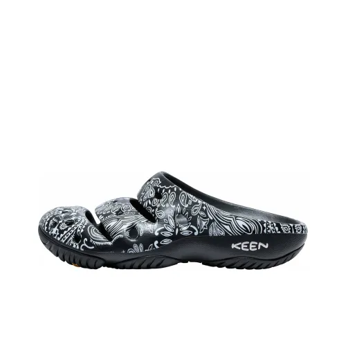 KEEN Yogui Artsfull Slip-Resistant Горная Обувь для мужчин Черная