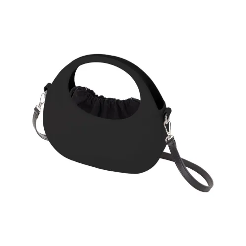 O Bag ПУ (полиуретан) Чек Через плечо Сумка Женская Черная