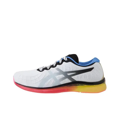 Asics Гель Quantum Infinity Low Топ Беговые кроссовки Женские Белые Розовые