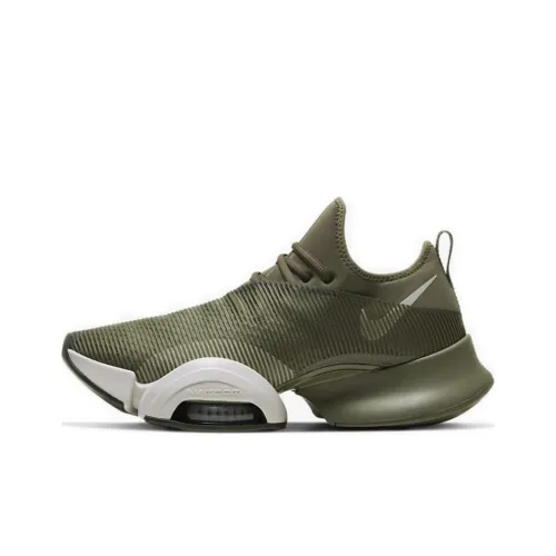 nike SuperRep Шокабассеры Противоскользящие Низкие Кроссовки для тренировок Мужские Армейский зеленый