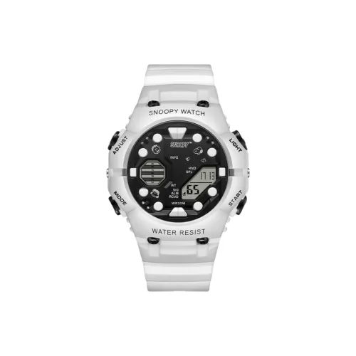 Снупи Electronic Movement Унисекс Часы 45 мм Черные