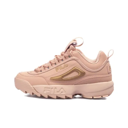 FILA Disruptor 2 Low Топ Беговые кроссовки Женские Розовый