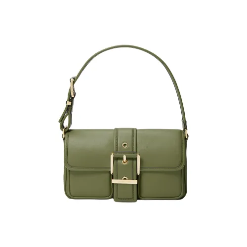 MICHAEL KORS Кожа Сумка Сумка через плечо Женская Дымчатый Оливково-зеленый