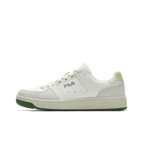 FILA Targa Скейтборд Кроссовки Низкие Молочно-белый/Салатно-зеленый Женские