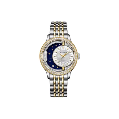 ROSSINI Medallion Collection Кварцевый механизм Стальной ремешок Часы Женские Серебристый циферблат