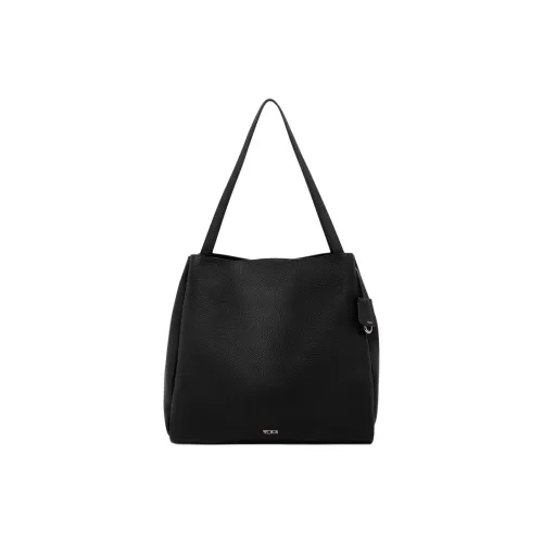 TUMI Кожа Тоут Сумка Сумка для покупок Ручная сумка Сумка через плечо Большая Женская Черная