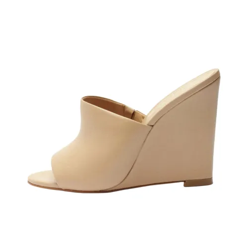 Schutz Слипоны 10,5 см Женские Бежевые