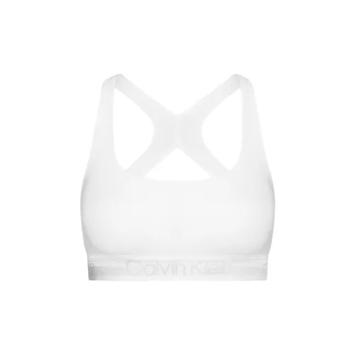 CALVIN KLEIN Бюстгальтер Европейская версия Женская Белая
