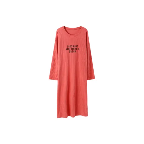 MADALLO Ночная сорочка Женская Арбузно-красный